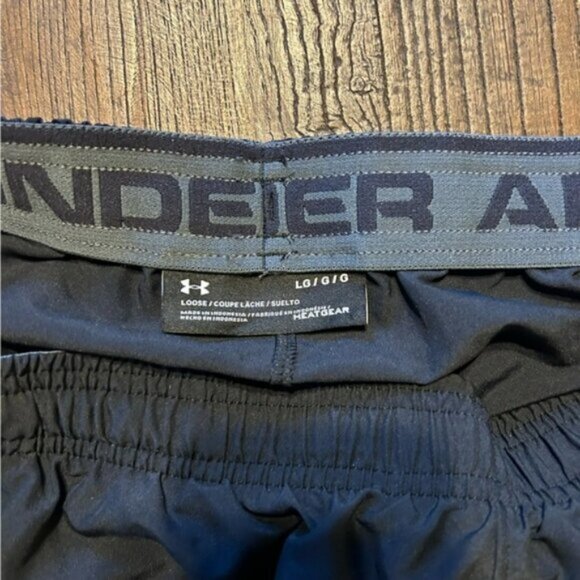 Under Armour Black Athletic Shorts for Men - Picture 3 of 3